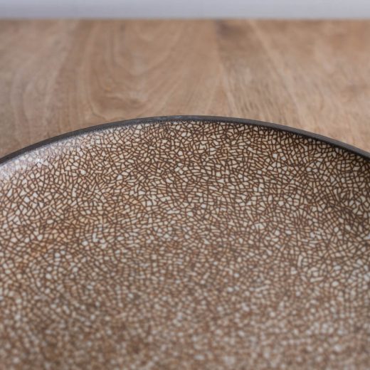 【WEB限定】金彩かいらぎ 丸8寸皿 -器市-