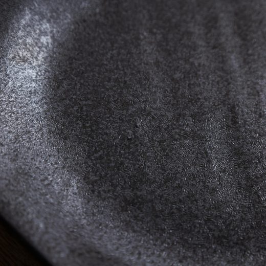 【WEB限定】炭曜変 手引き正角7.5皿 -器市-