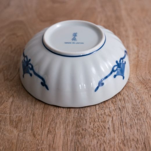 【WEB限定】吉祥小紋 麻の葉 菊割4.5鉢 -器市-