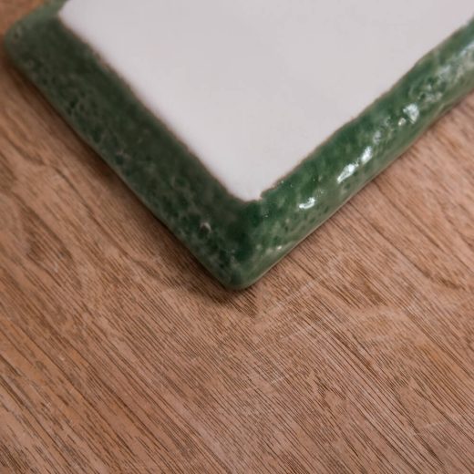 【WEB限定】緑釉ベタハマ焼物皿 -器市-