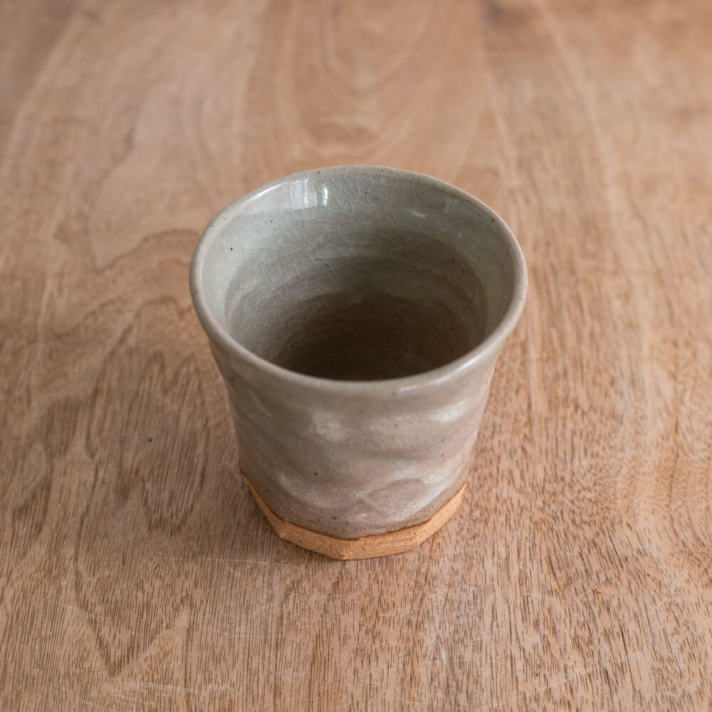 【WEB限定】粉引 手捻り焼酎カップ -器市-