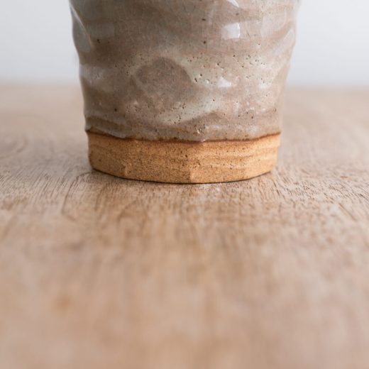 【WEB限定】粉引 手捻り焼酎カップ -器市-