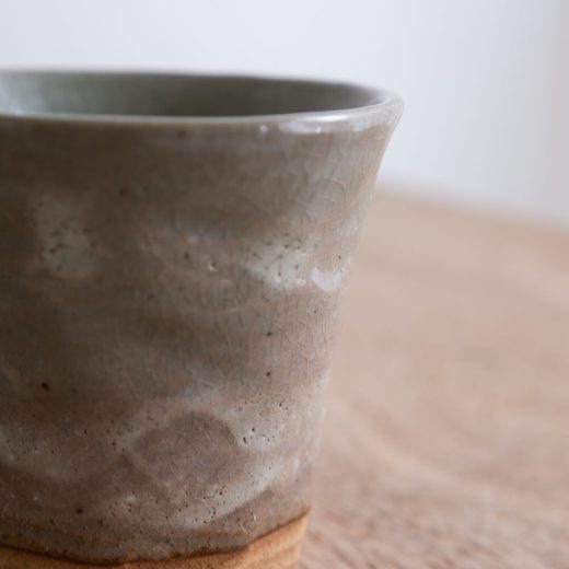 【WEB限定】粉引 手捻り焼酎カップ -器市-