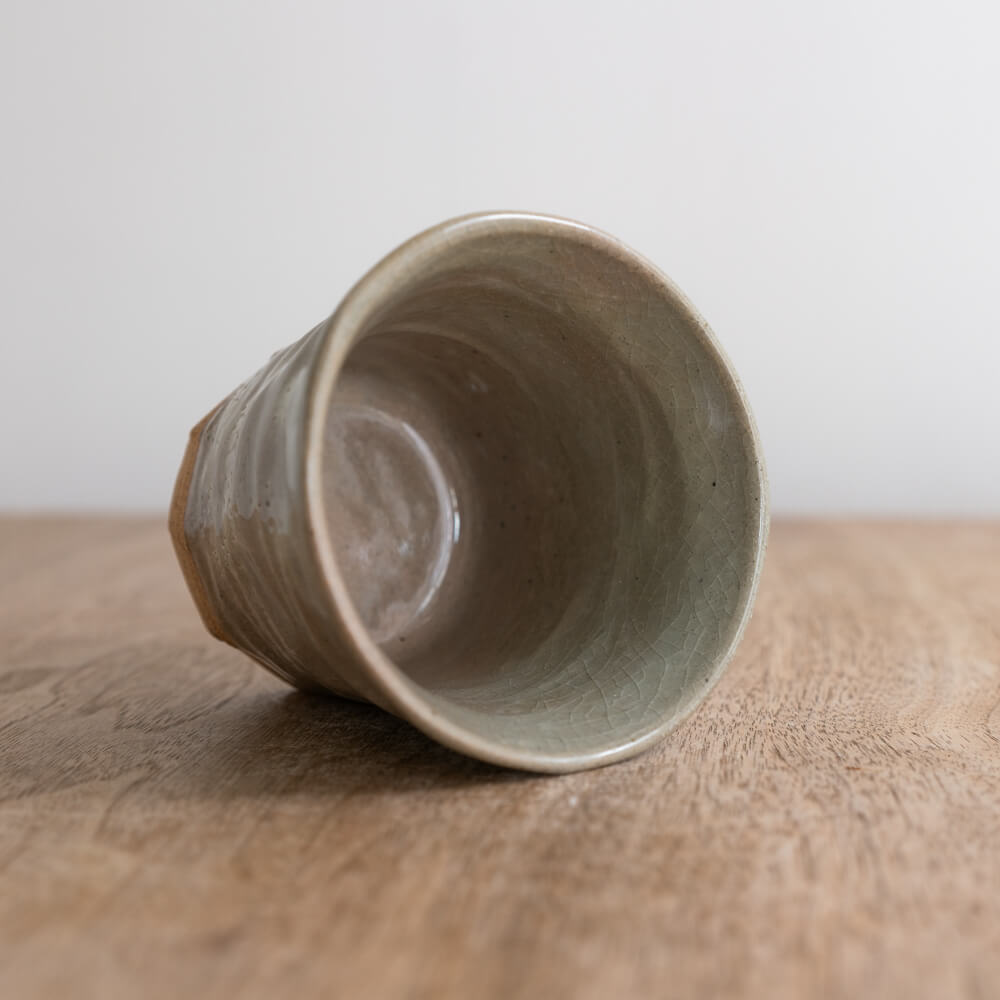 【WEB限定】粉引 手捻り焼酎カップ -器市-