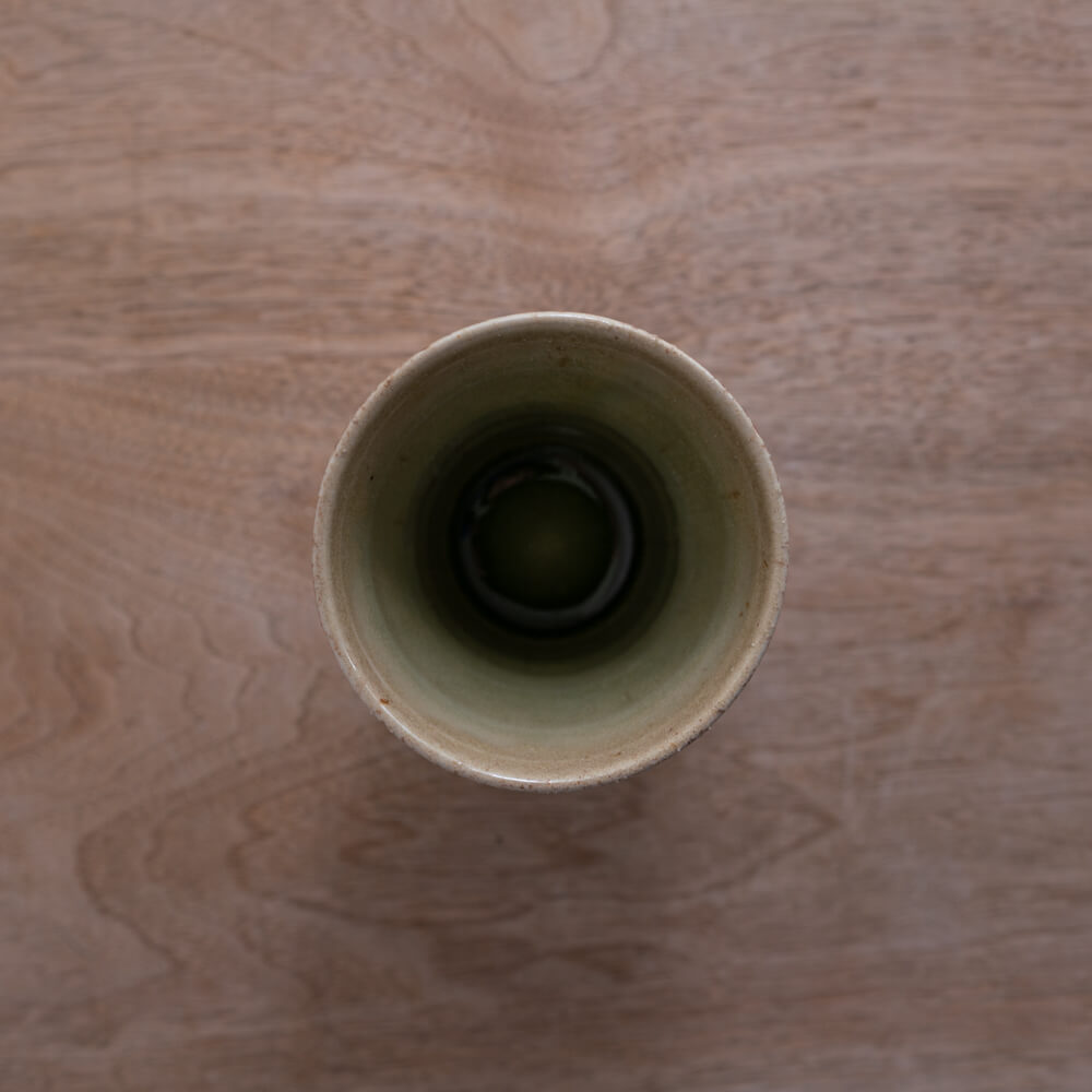 【WEB限定】サビ織部 焼酎カップ -器市-