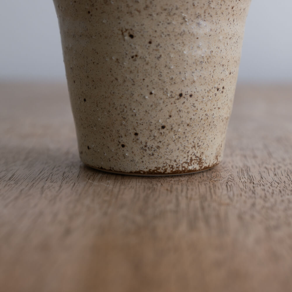 【WEB限定】サビ織部 焼酎カップ -器市-