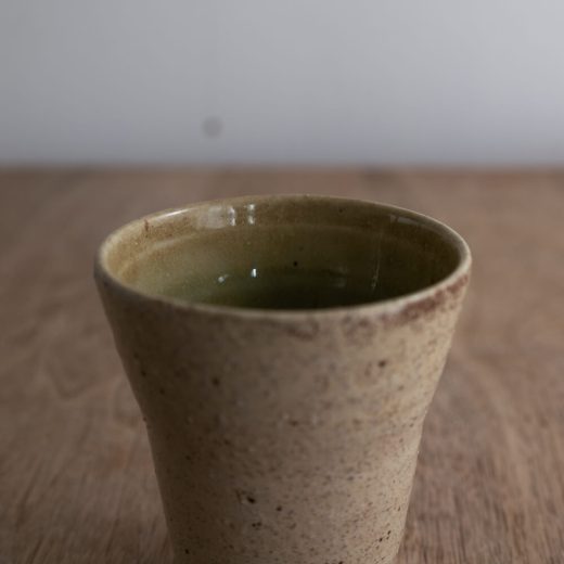 【WEB限定】サビ織部 焼酎カップ -器市-