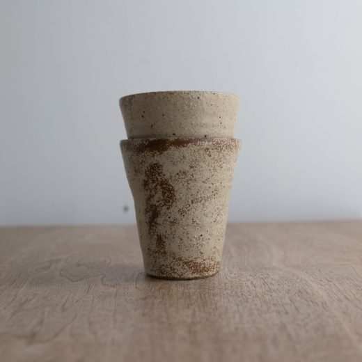 【WEB限定】サビ織部 焼酎カップ -器市-