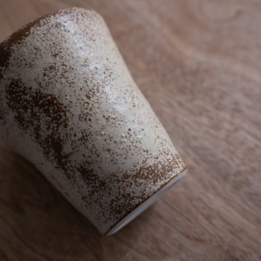 【WEB限定】サビ織部 焼酎カップ -器市-