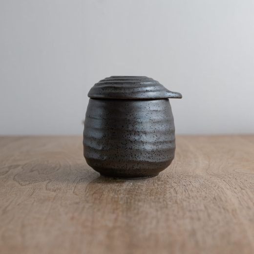 南蛮 黒 結晶むし碗 -器市-