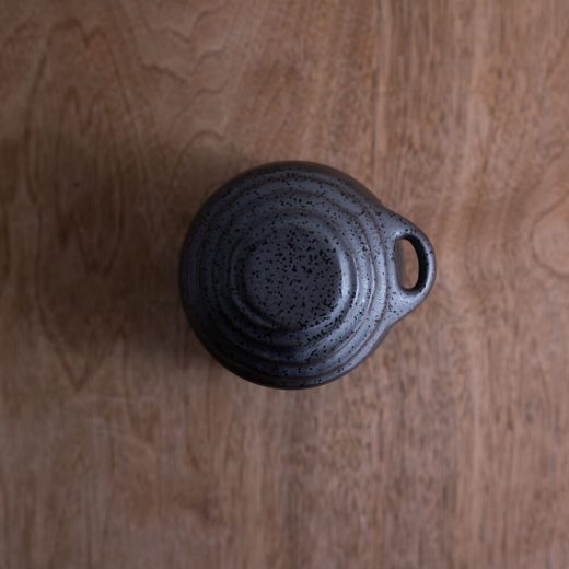 南蛮 黒 結晶むし碗 -器市-