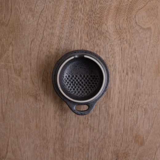 南蛮 黒 結晶むし碗 -器市-