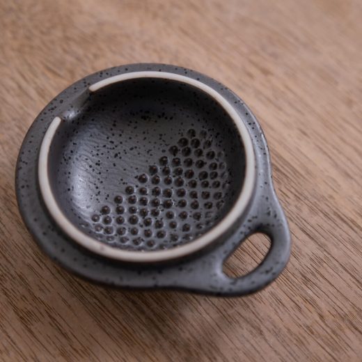 南蛮 黒 結晶むし碗 -器市-