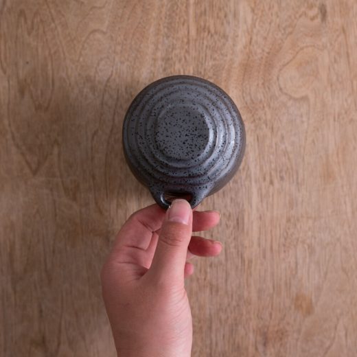 南蛮 黒 結晶むし碗 -器市-