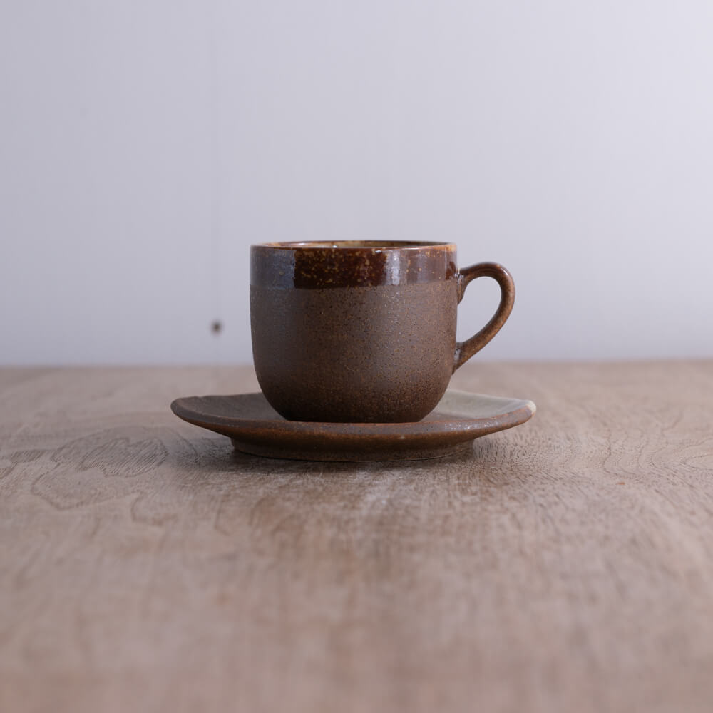 伊賀 カップ&ソーサー -器市-