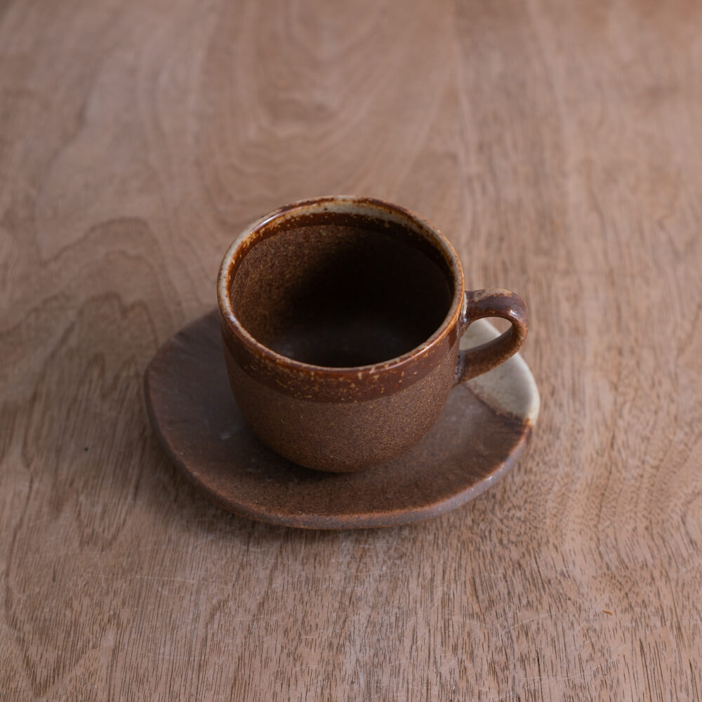 伊賀 カップ&ソーサー -器市-