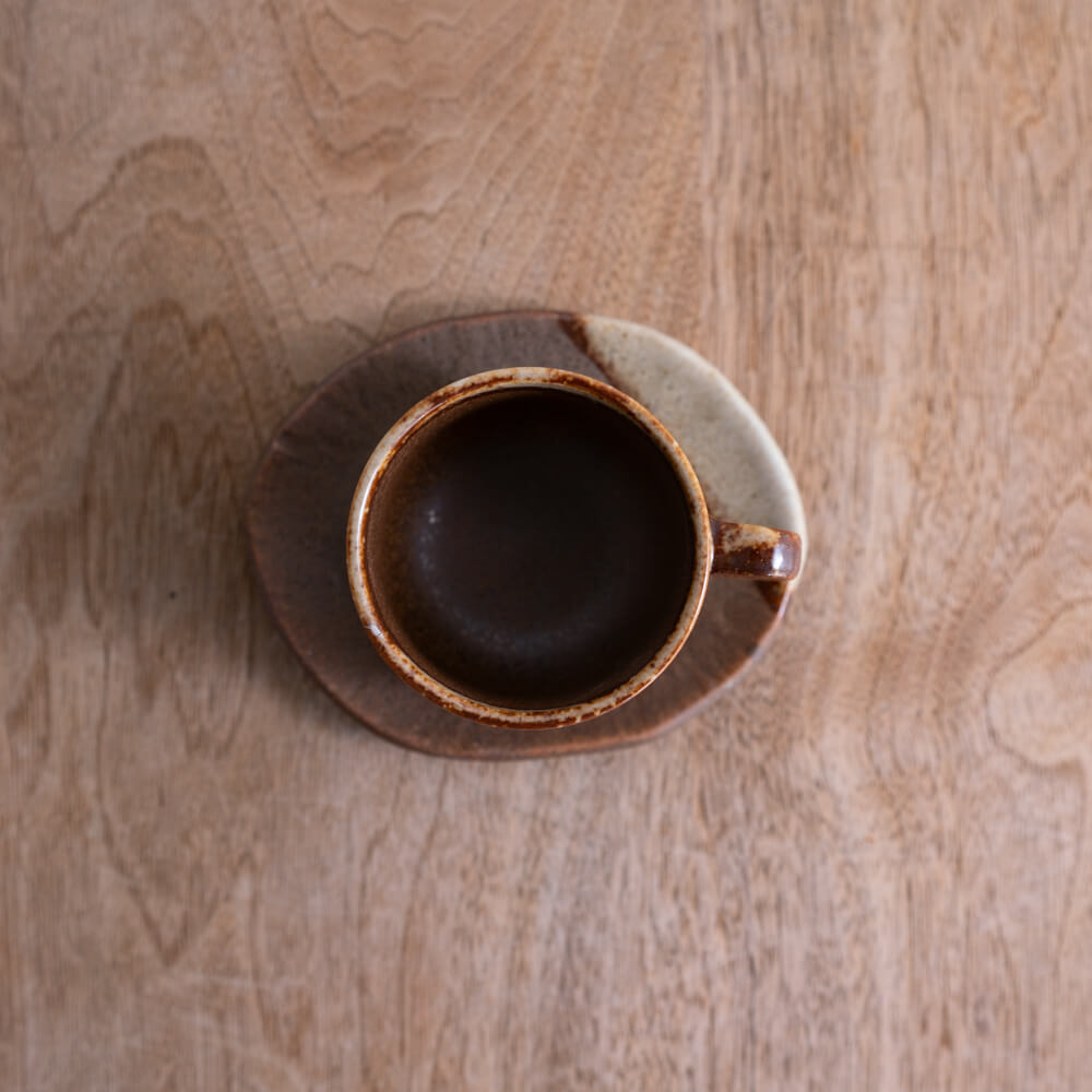 伊賀 カップ&ソーサー -器市-