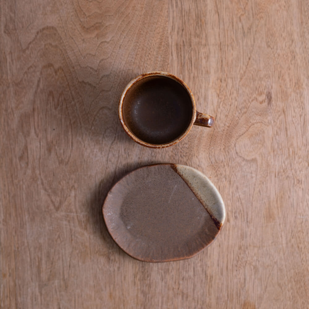 伊賀 カップ&ソーサー -器市-