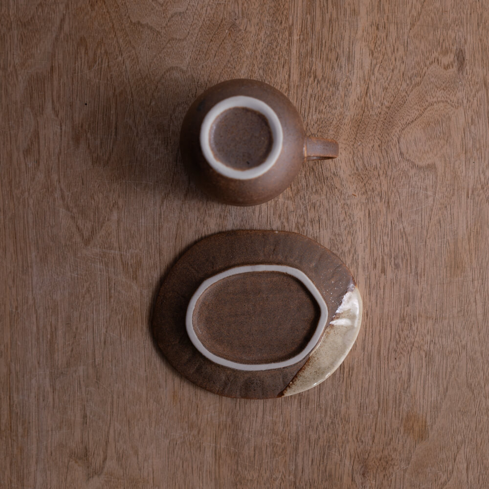 伊賀 カップ&ソーサー -器市-