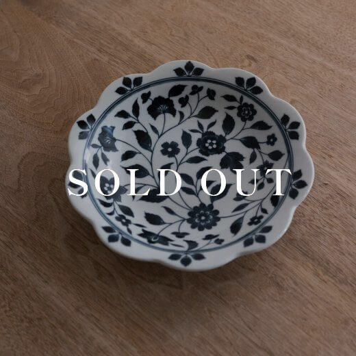 アウトレット食器（器市）の洛陽花 花型63深皿 売り切れ