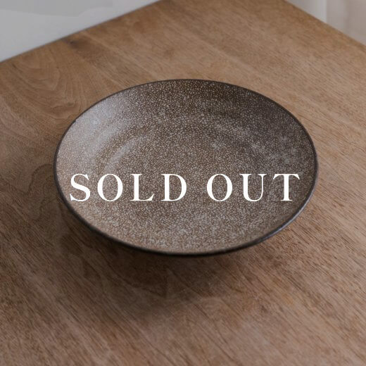 アウトレット食器（器市）の金彩かいらぎ 7.5麺皿 売り切れ