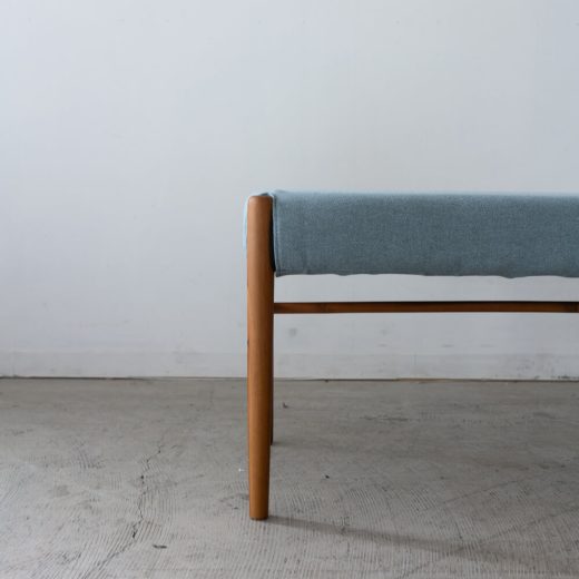 ［数量限定］新品 EDDAダイニングベンチ ブルー DC33002S-EL0E3