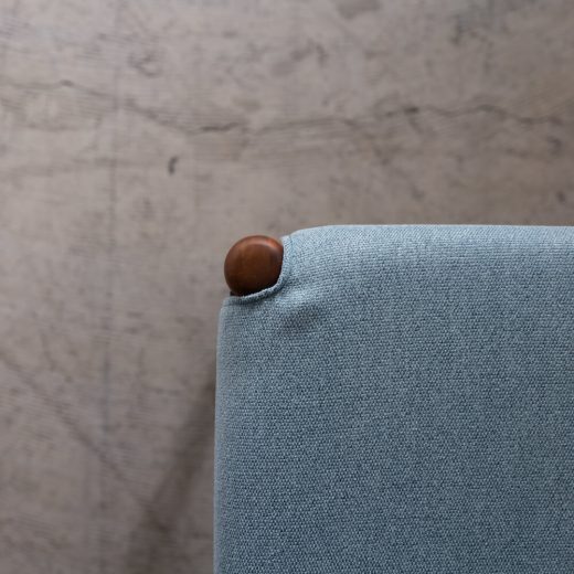 ［数量限定］新品 EDDAダイニングベンチ ブルー DC33002S-EL0E3