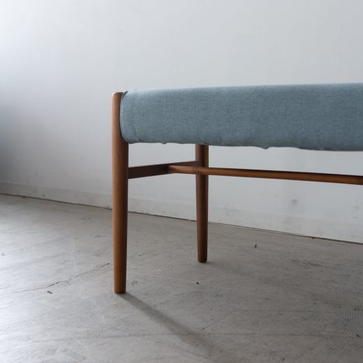 ［数量限定］新品 EDDAダイニングベンチ ブルー DC33002S-EL0E3