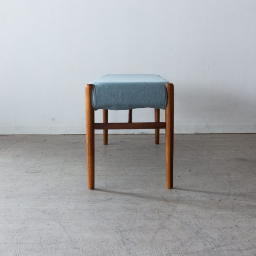 ［数量限定］新品 EDDAダイニングベンチ ブルー DC33002S-EL0E3