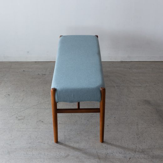 ［数量限定］新品 EDDAダイニングベンチ ブルー DC33002S-EL0E3