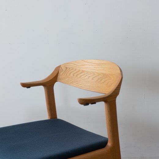 ［数量限定］アームチェア レッドオーク材 オイル仕上げ DC354-1W42(RO-ON-AF925) Aランク［ナガノインテリア］