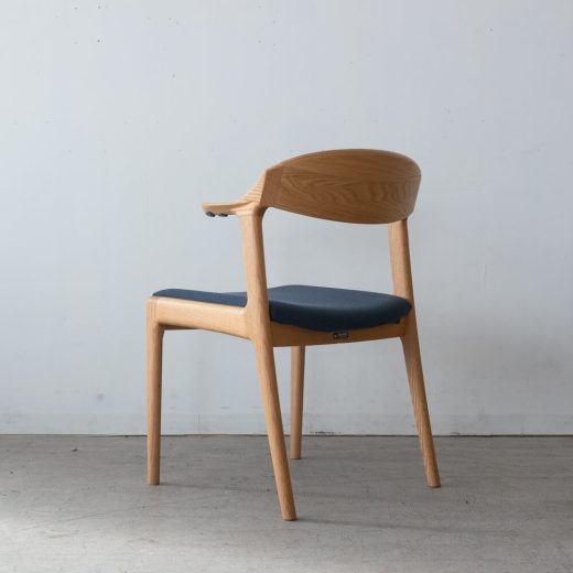 ［数量限定］アームチェア レッドオーク材 オイル仕上げ DC354-1W42(RO-ON-AF925) Aランク［ナガノインテリア］