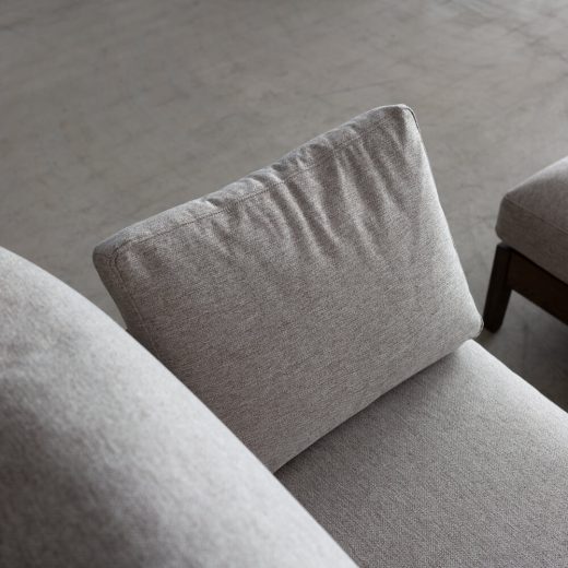 ［数量限定］カウチソファ ソネット オーク材 / オイルBR ベイツ5（BE）