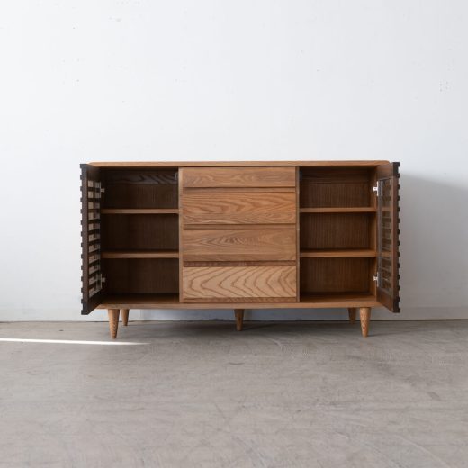 ［現品SALE］KOKOUS サイドボード120 タモ / ライト