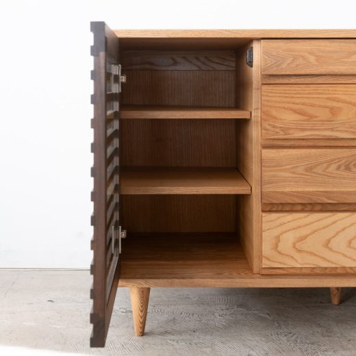 ［現品SALE］KOKOUS サイドボード120 タモ / ライト