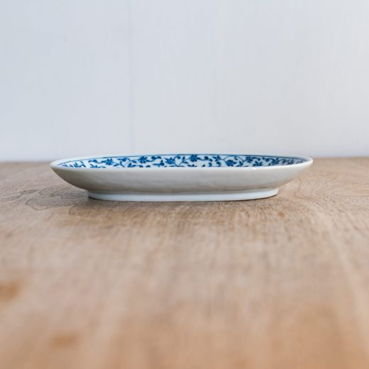 【WEB限定】華唐草 小判皿 -器市-