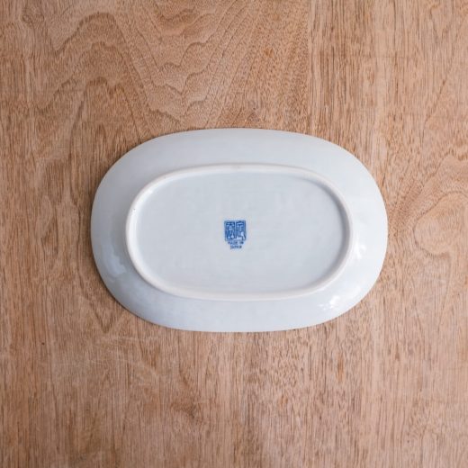 【WEB限定】華唐草 小判皿 -器市-