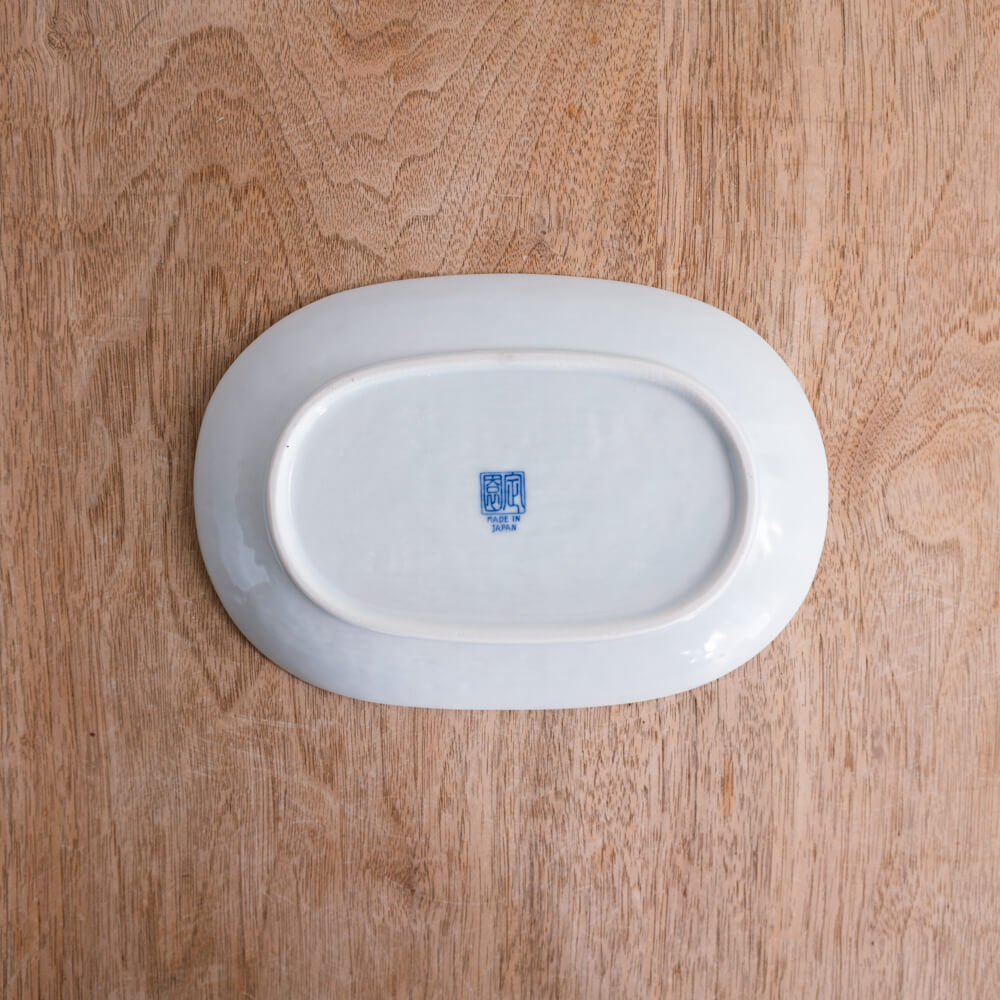 【WEB限定】華唐草 小判皿 -器市-