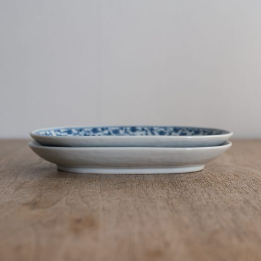 【WEB限定】華唐草 小判皿 -器市-