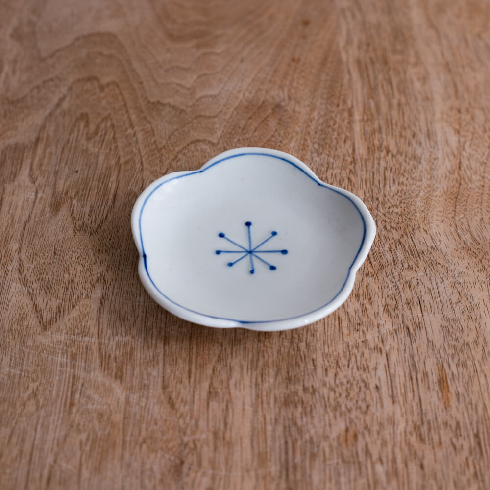 【WEB限定】ライン青梅 小皿 -器市-