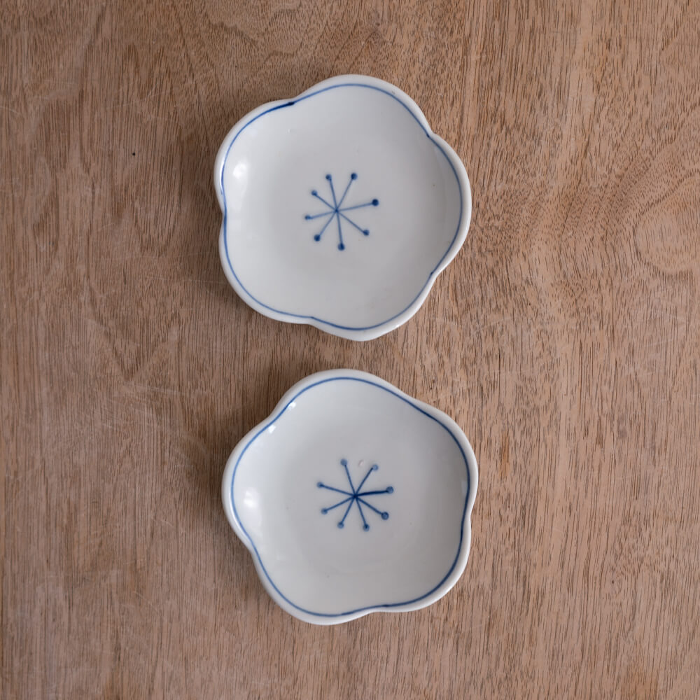 【WEB限定】ライン青梅 小皿 -器市-