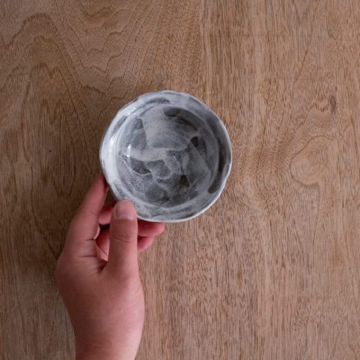 【WEB限定】白雲 花型小鉢 -器市-