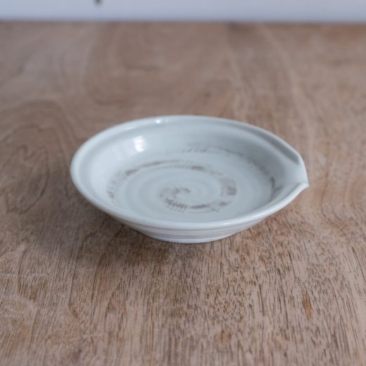 【WEB限定】粉引うず 片口小皿 -器市-