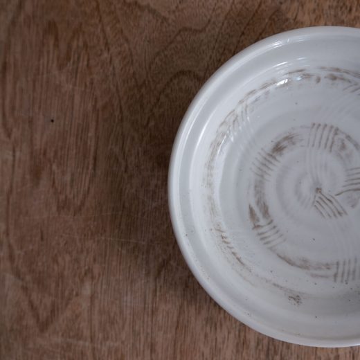 【WEB限定】粉引うず 片口小皿 -器市-