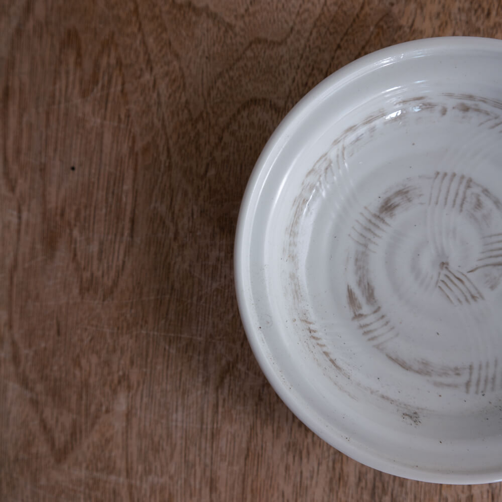 【WEB限定】粉引うず 片口小皿 -器市-