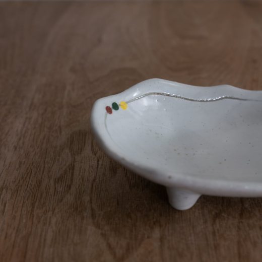 【WEB限定】ドット楕円小鉢 -器市-