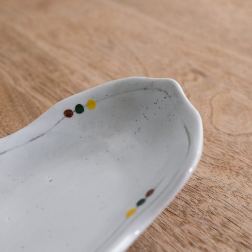 【WEB限定】ドット楕円小鉢 -器市-