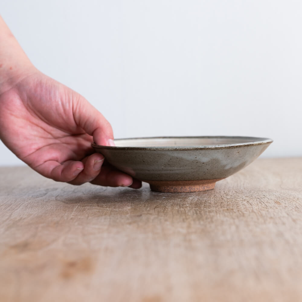 【WEB限定】茶うず粉引 50鉢 -器市-