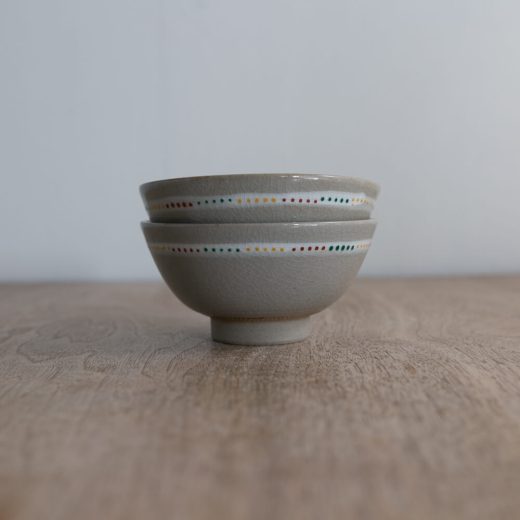 【WEB限定】ドットライン茶碗 -器市-