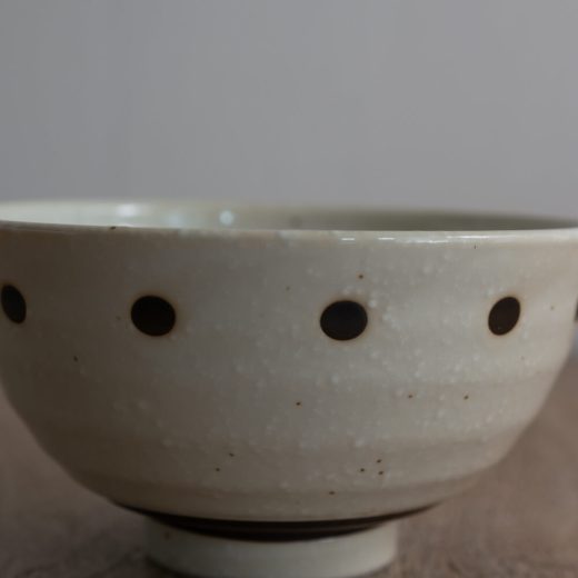 【WEB限定】粉引ドット茶碗 -器市-
